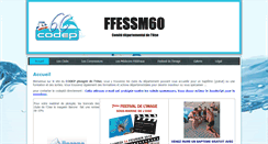 Desktop Screenshot of ffessm60.fr