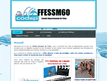 Tablet Screenshot of ffessm60.fr